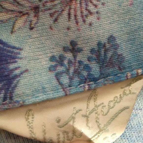 Vintage Shirt Accents Floral Pattern Polyester Disco Shirt - Picture 4 of 6